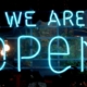 We Are OPEN 1